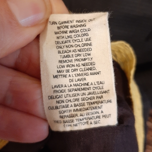 Anthropologie Floreat Size 4 Fennel Flower Embroidered Floral Pencil Skirt Black - Picture 11 of 11